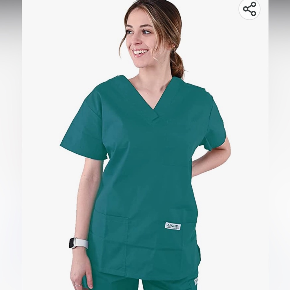 USBD Premium Medical Scrubs Women Tops Hospital Nursing Scrubs